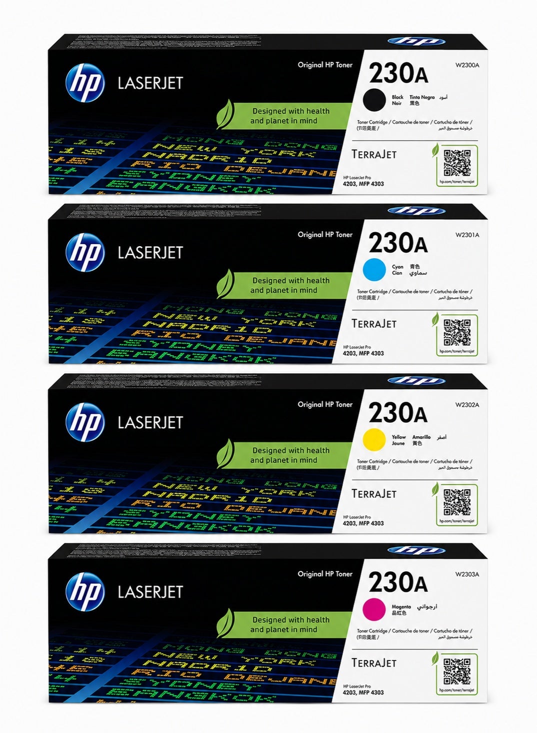 Hp Toner 230A Original LaserJet CMYK Toner Cartridge…