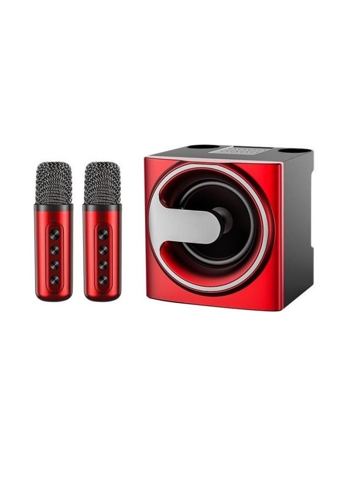 YS-207 Portable Bluetooth Speaker with 2 Microphones…