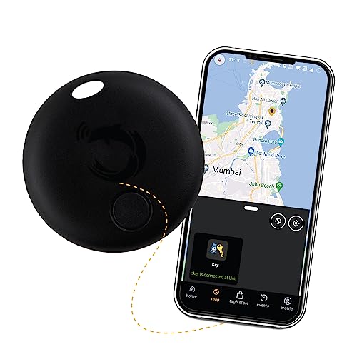 Compare tag8 Dolphin Smart Tracker Pro, Alternative to GPS Tracker for Locating Your Valuables, Works with Android & Apple Device, Bluetooth Item Finder for Wallet, Luggage, Phone & Key Finder, Pack 1, Black at KSA Price
