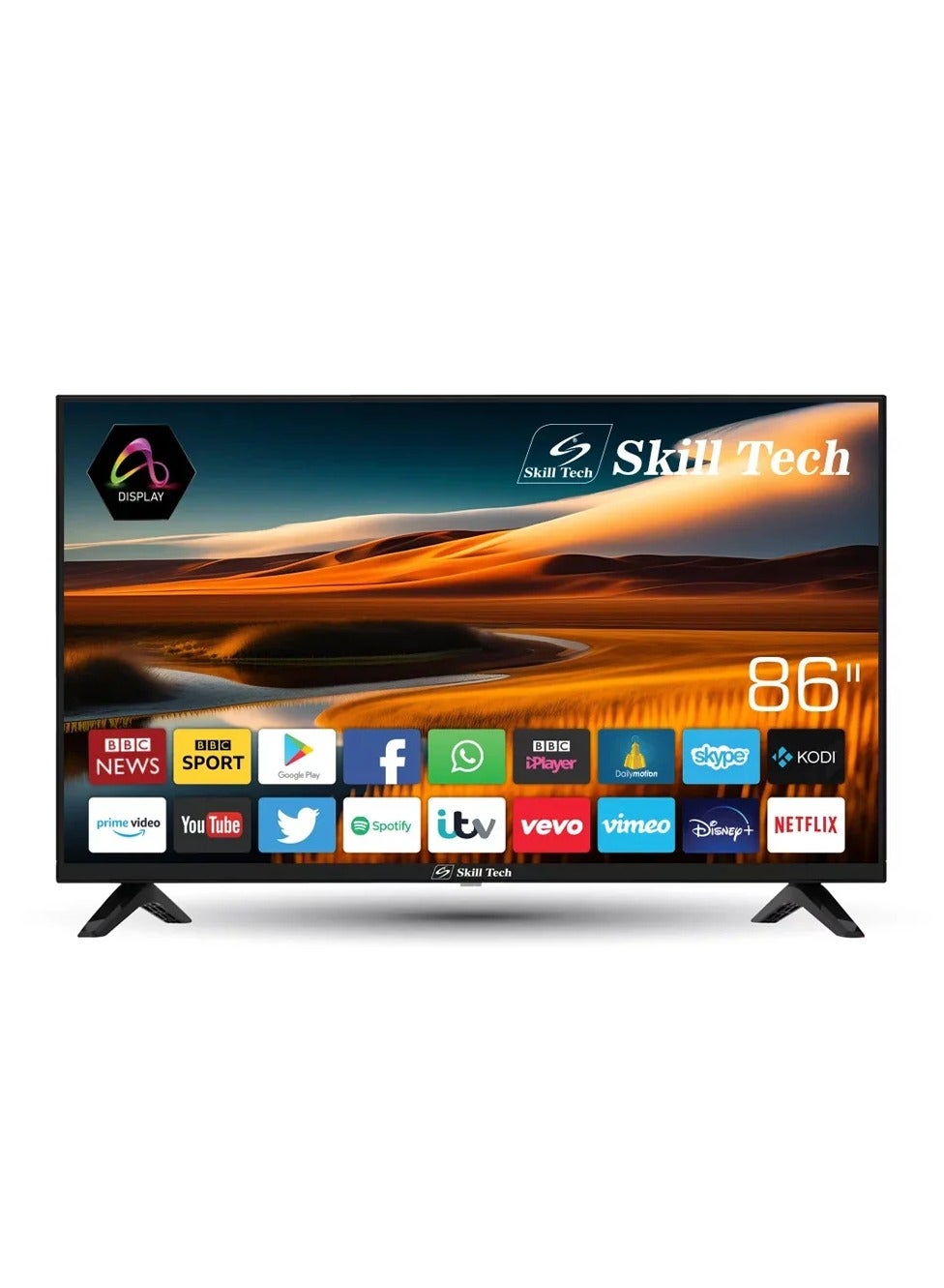 Skill Tech SK8650S4K cutting-edge 86 Inch SMART…
