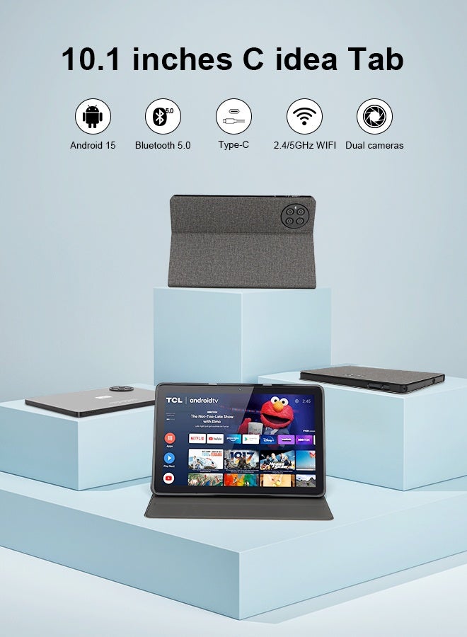 10.1 Inches Tablet, Newest 5G Android Tablet RAM…