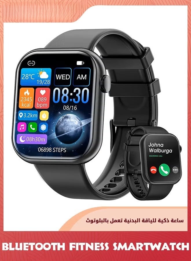 Compare New Upgraded Smart Watch,Smartwatches For Android iOS,2.01Fitness Tracker Bluetooth CallAnswerMake,Waterproof Sport Watch With Heart RateSleep Monitor,59+Sport Modes,Smartwatches For Men Women at KSA Price