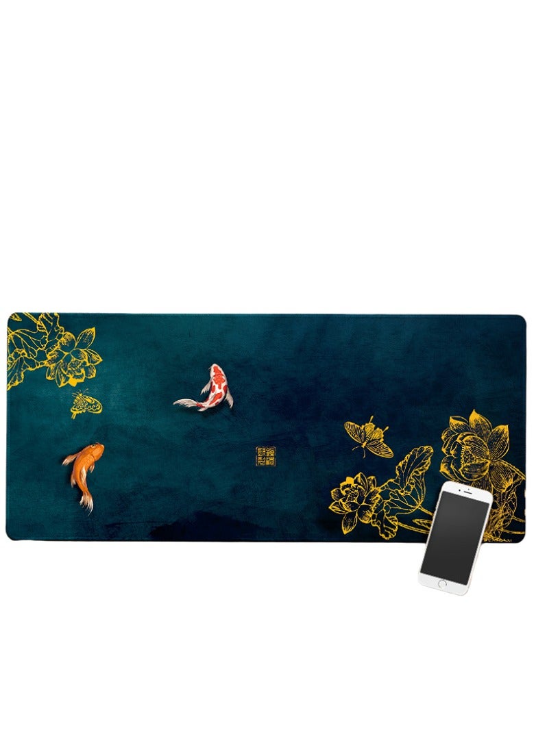 Extended Gaming Mouse Pad, Chinese Element Large Desk…