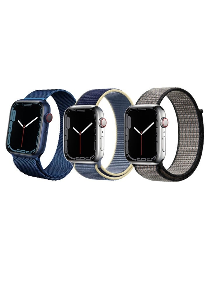 3pcs Apple Watch Strap 42/41/40/38mm Replacement for…