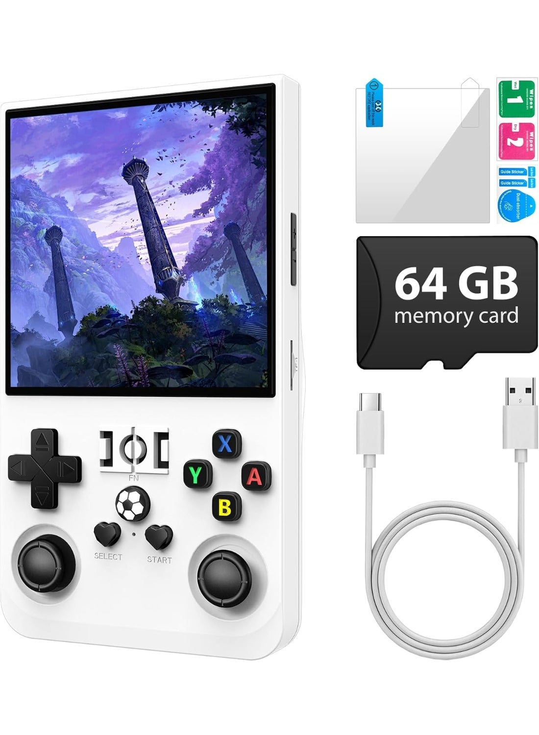 ? R36MAX Handheld Game Console – 2025 New Upgrade…
