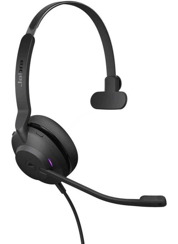 Compare 1 mAh Evolve2 30 SE MS Mono Wired Headset, 28mm Speaker, NoiseIsolating Ear Cushions, Adjustable Headband, Boom Microphone, USBA & USBC Connectivity, Microsoft Teams Certified | 23189899779 Black at KSA Price