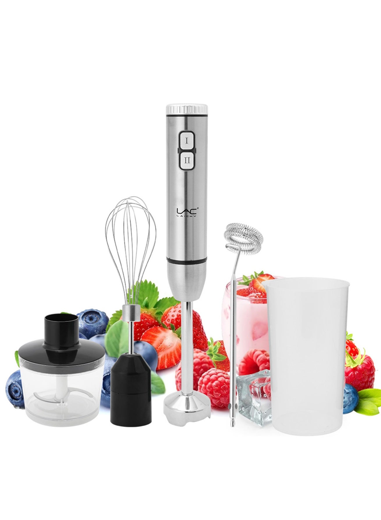 Compare 5 In 1 Blender,1000w, 2speed with 500ml Food Chopper,600ml Container,for Smoothie Sauces Food Soups at KSA Price