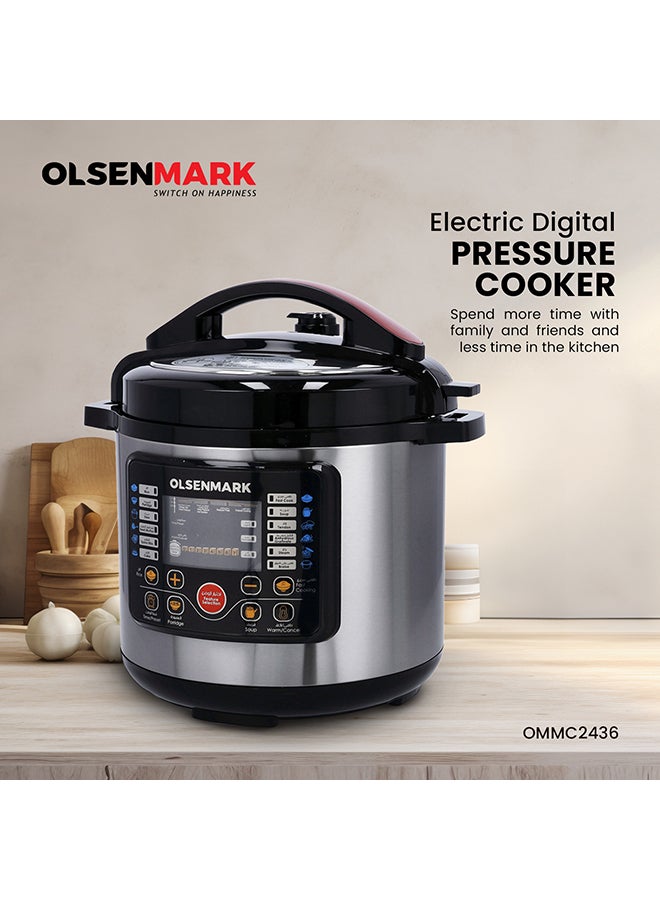 Electric Digital Pressure Cooker steamer OMMC2436,…