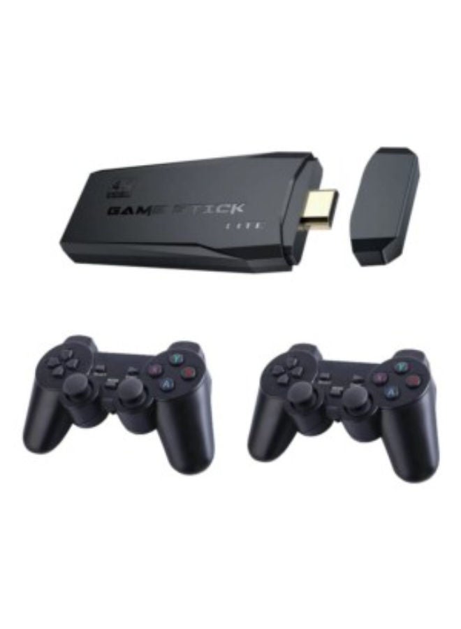Compare 2.4G Wireless Controller Gamepad Console Stick Plug and Play Video Game Stick with 10000+ Games 9 Classic Emulators 4K High Definition HDMI Output for TV with Dual 2.4G Wireless Controllers  64GB at KSA Price