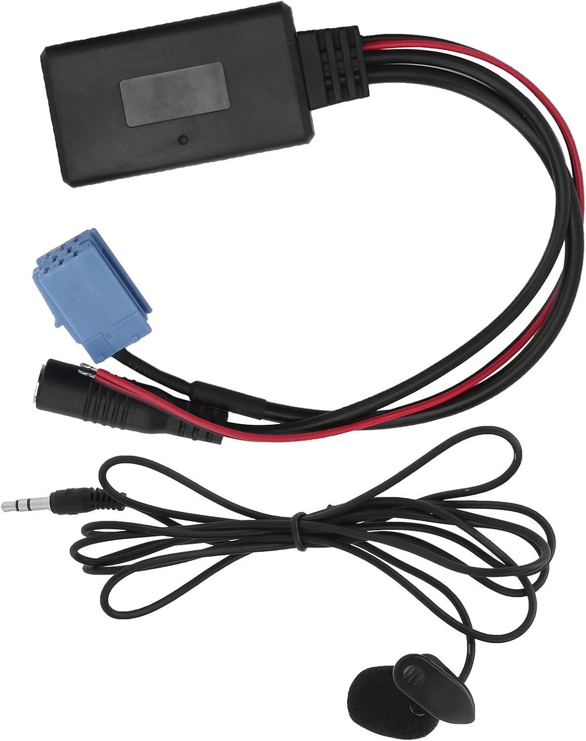 Compare Car Microphone Bluetooth Stereo, klarako Microphone for Car Radio Mini ISO 8Pin with Wiring Adapter Bluetooth 5.0 for Mobile Phone Tablet MP3 at KSA Price