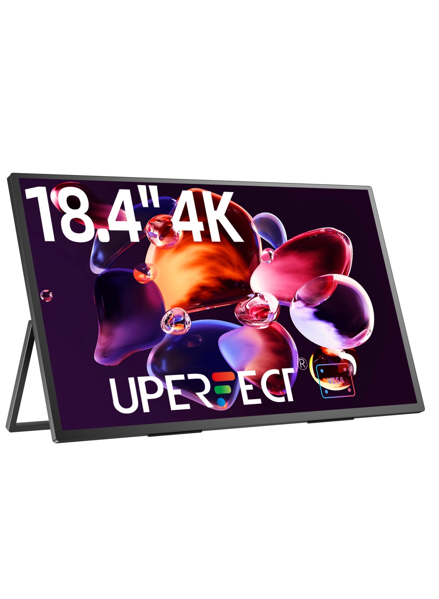 Compare UPERFECT Portable Gaming Monitor 18.4 HDR 4K 3840*2160 or LaptopPhoneGame Console, VESA Mountable at KSA Price