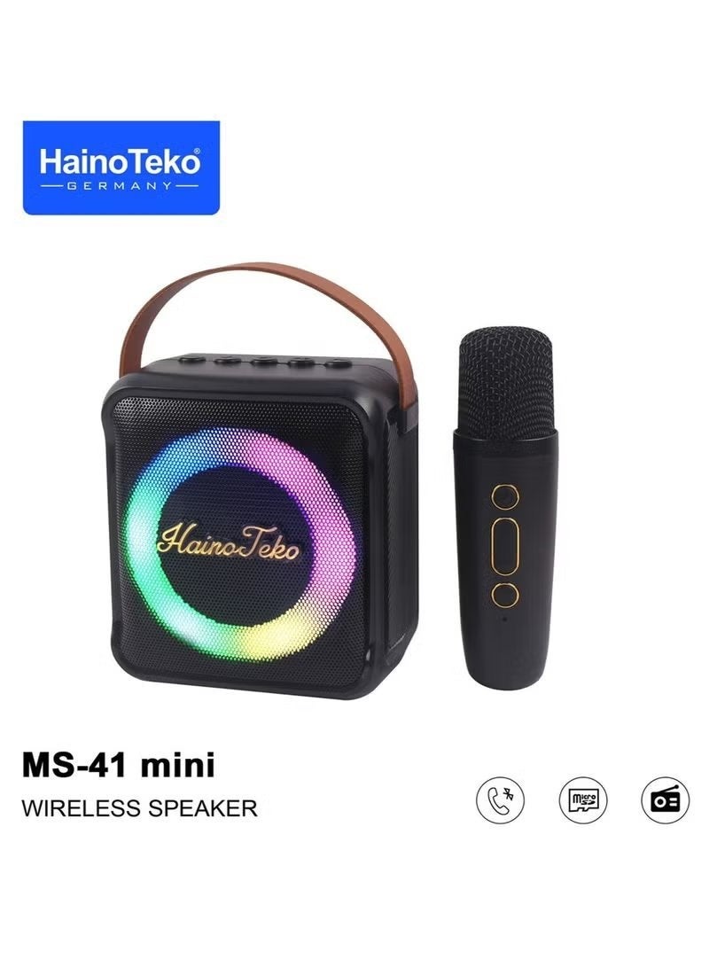 MS-41 Mini Wireless Bluetooth Speaker Portable Compact…