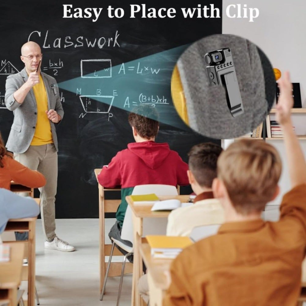 4K Thumb Action Camera, Portable POV Wearable…