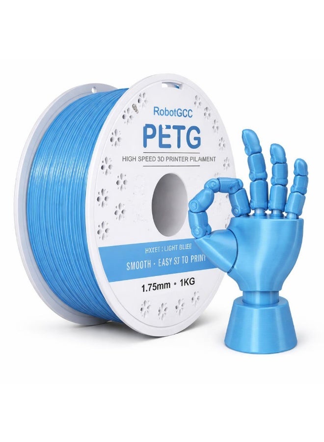 RobotGCC PETG Light Blue 3D Printer Filament 1.75mm…