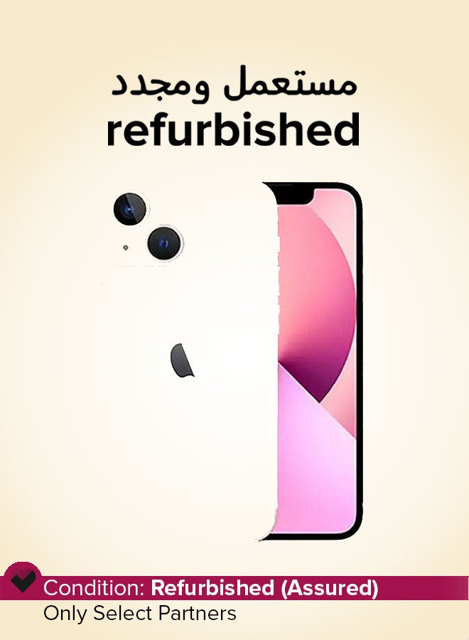 Compare Refurbished  iPhone 13 128GB Pink 5G With Facetime  International Version at KSA Price