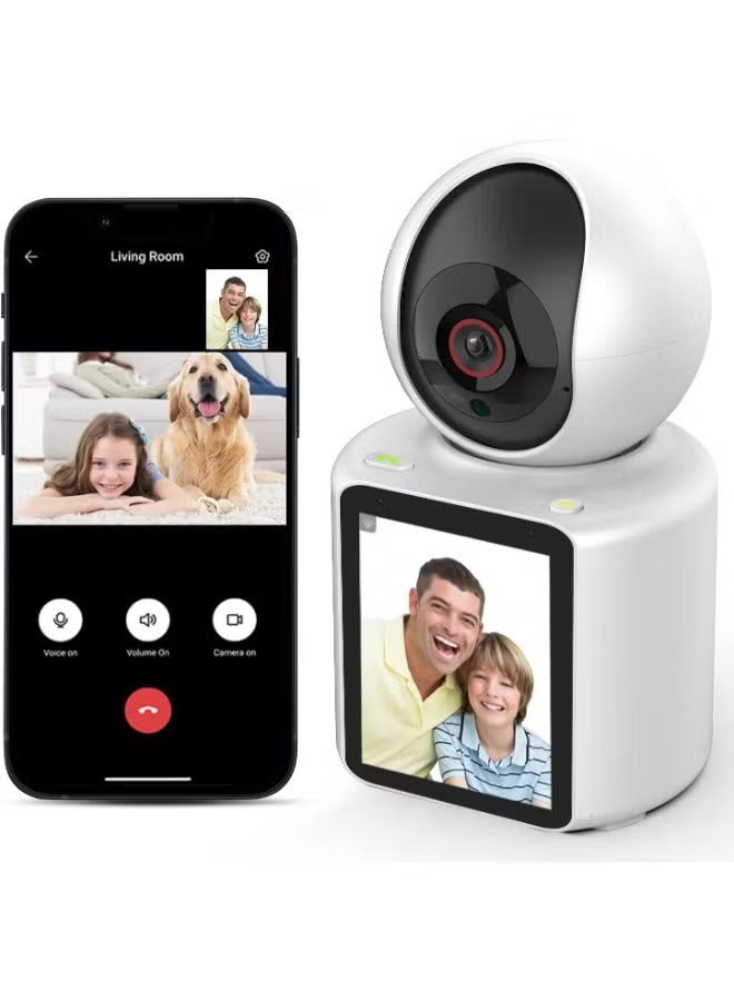 Two-Way Video and Audio Camera with 2.8-Inch 1080p…