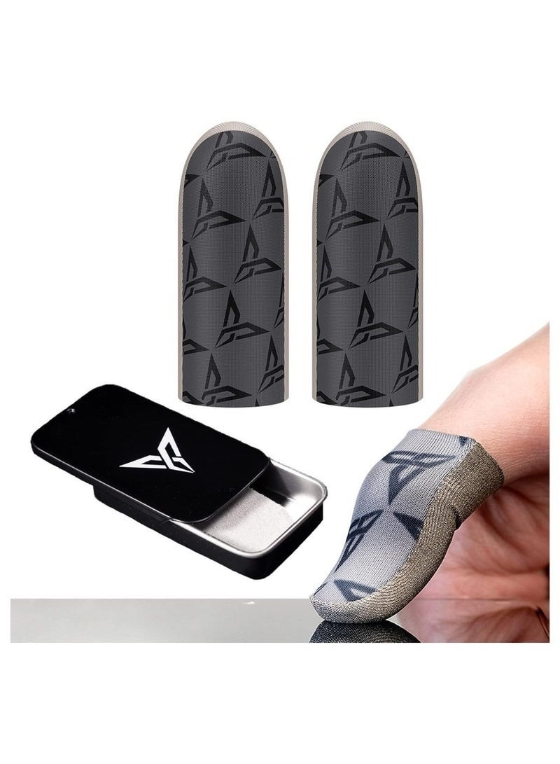 Compare Flydigi P1 Silver Cloth Gaming Finger Sleeves, UltraThin 0.3mm Superconductive, 1 Pair at KSA Price