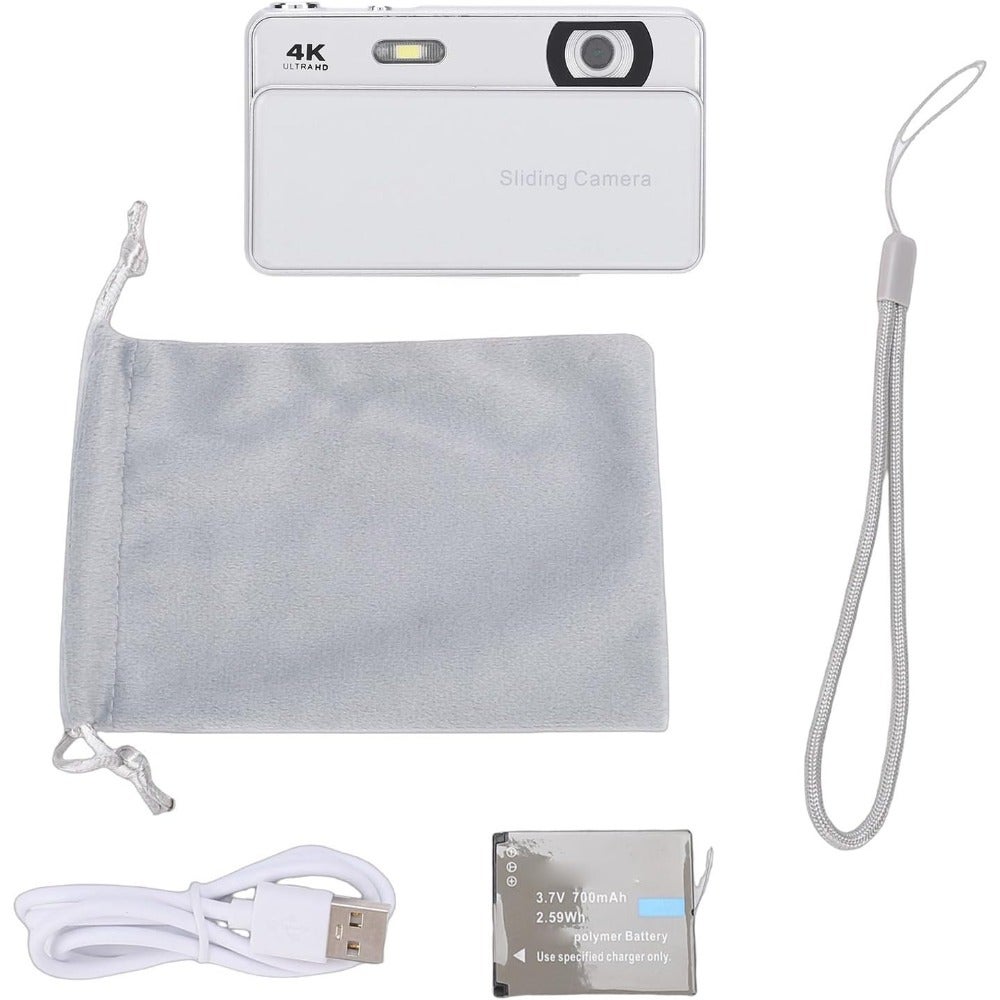 Compare 4K 64MP Sliding Digital Camera for Travel Teens Students at KSA Price