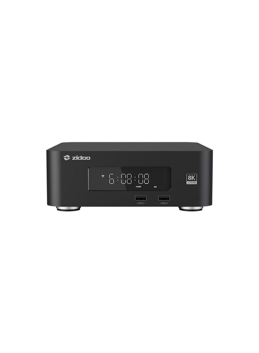 Compare zidoo Z30 PRO8K Media Player, Amlogic S928XK Processor 6G+64G,DV, HDR10+ Set Top Box,Android 11，BDMVISO，HDD Bay at KSA Price