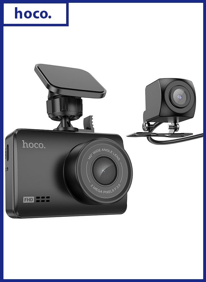 Compare Dash cam “DV3” dual channel driving recorderBlack at KSA Price