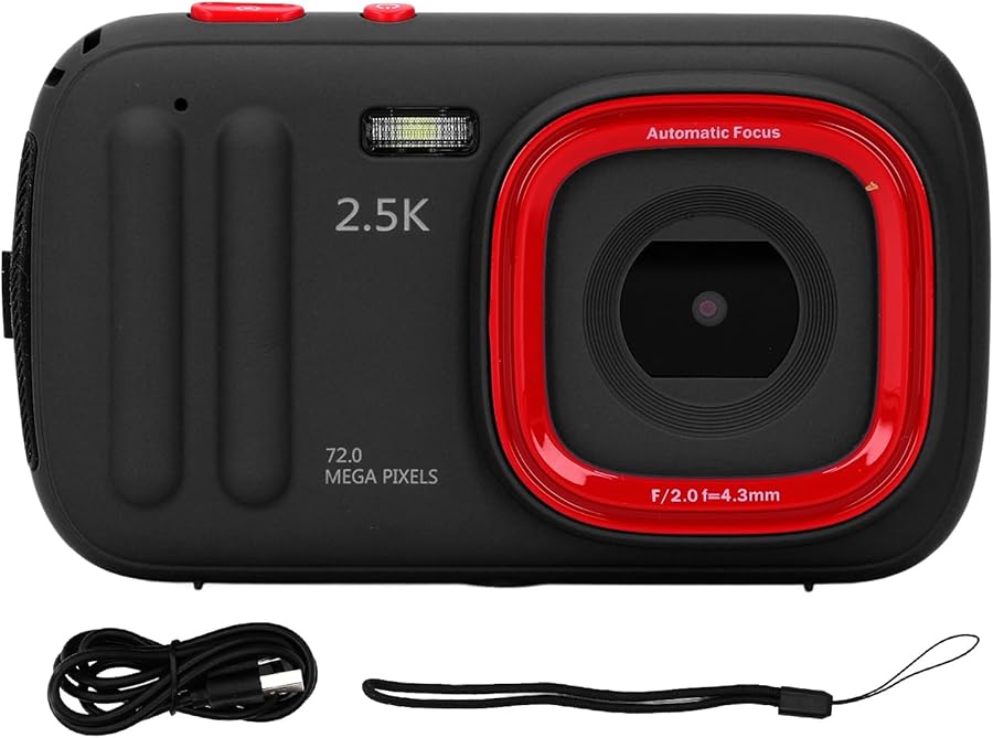Vbestlife 2 5K 72MP Autofocus Anti Shake Digital…