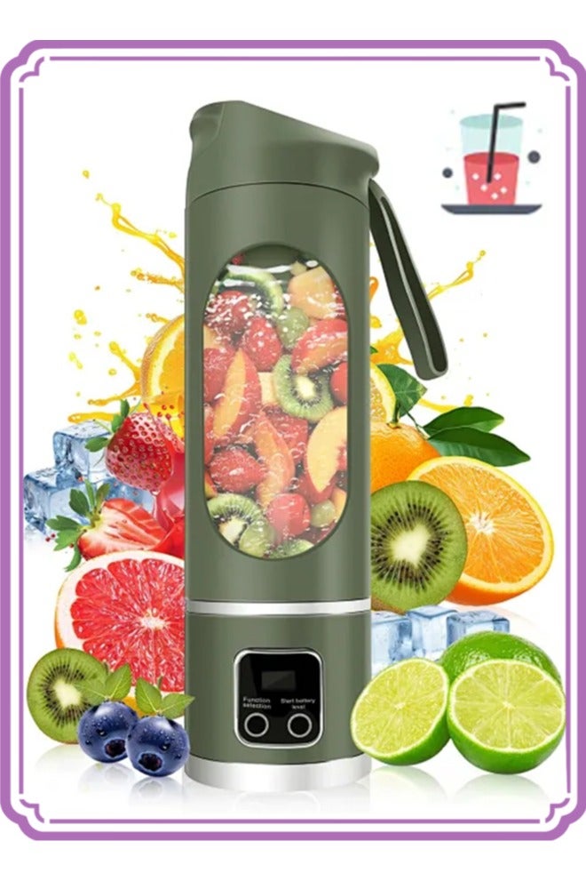 Compare Portable Blender Electric Juicer Fruit Mixers  Rechargeable Smoothie Mini Blender Personal Juicer at KSA Price