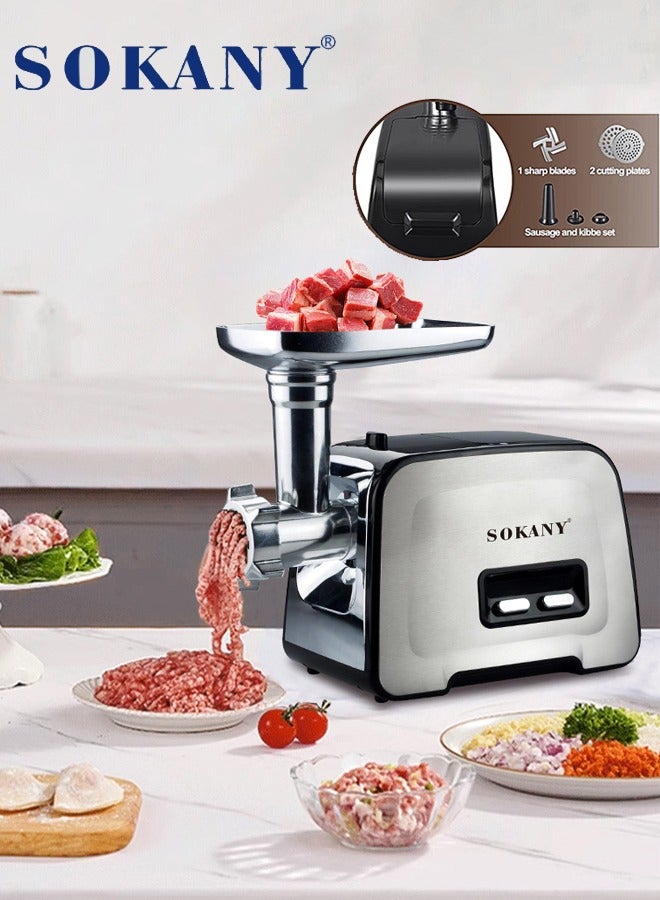 Meat Grinder,3500W Electric Mincer with Muil-Function/Stainless…