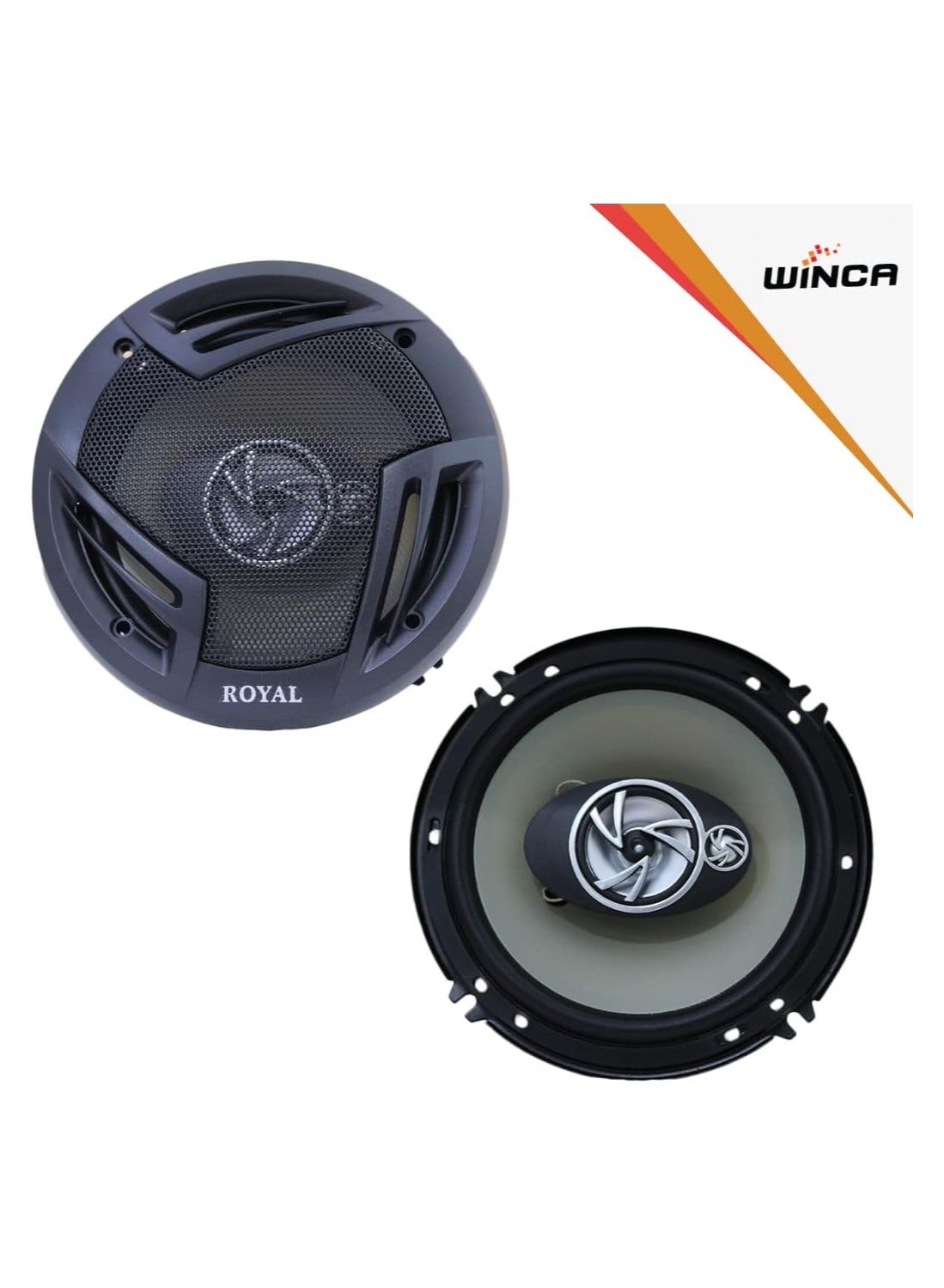 Compare Way Car Speakers 1800W Peak Power 180W RMS CEA Rated 6 16CM these speakers fit in 97% of all vehicles. at KSA Price