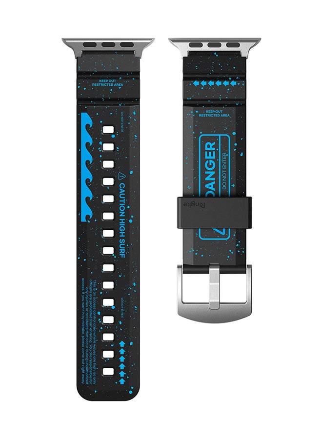Rubber One Bold Watch Band Compatible With Apple…