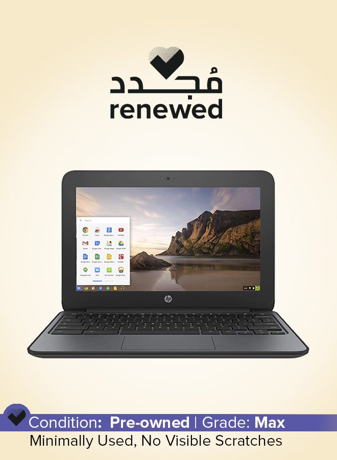 Compare Renewed  Chromebook G4EE Laptop With 11.6Inch Display, Intel Celeron N28402nd Gen4GB RAM16GB SSDIntel HD Graphics 400 English Black at KSA Price