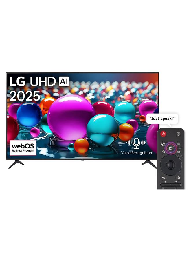 65 inch LG UHD AI UA85 4K Smart TV…