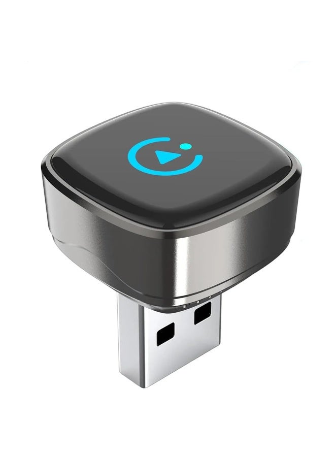 2-in-1 Wireless CarPlay Adapter, USB Car Converter,…