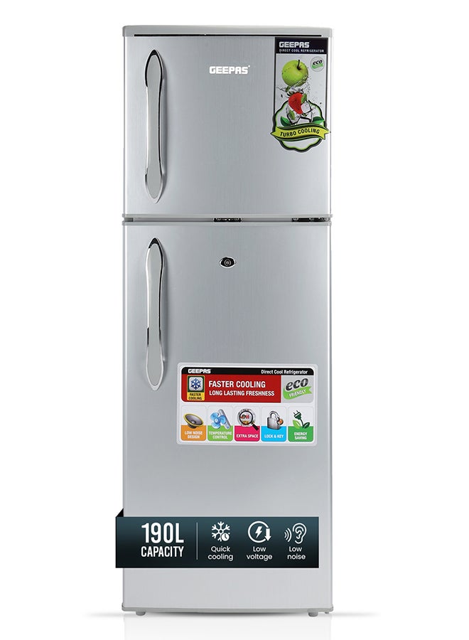 190 L Gross/ 132L Net Capacity, Double Door…