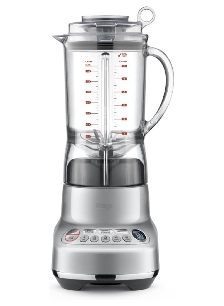 Compare The Fresh & Furious Blender –1.5L BPAFree Tritan Jug, Smoothie and Ice Crush Presets, 5 Speeds, LCD Display, Auto Clean – Stainless Steel UAE Version, 2 Year Manufacturer Warranty at KSA Price