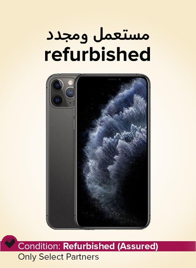 Compare Refurbished  iPhone 11 Pro Max 64GB Space Gray 4G With Facetime  International Version at KSA Price