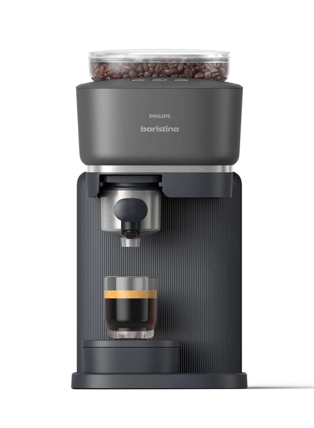 Compare Philips Baristina SemiAutomatic Espresso Machine  Noon Exclusive, Black  BAR30060  Noon Exclusive 1.2 L 1550 W BAR30060 black at KSA Price