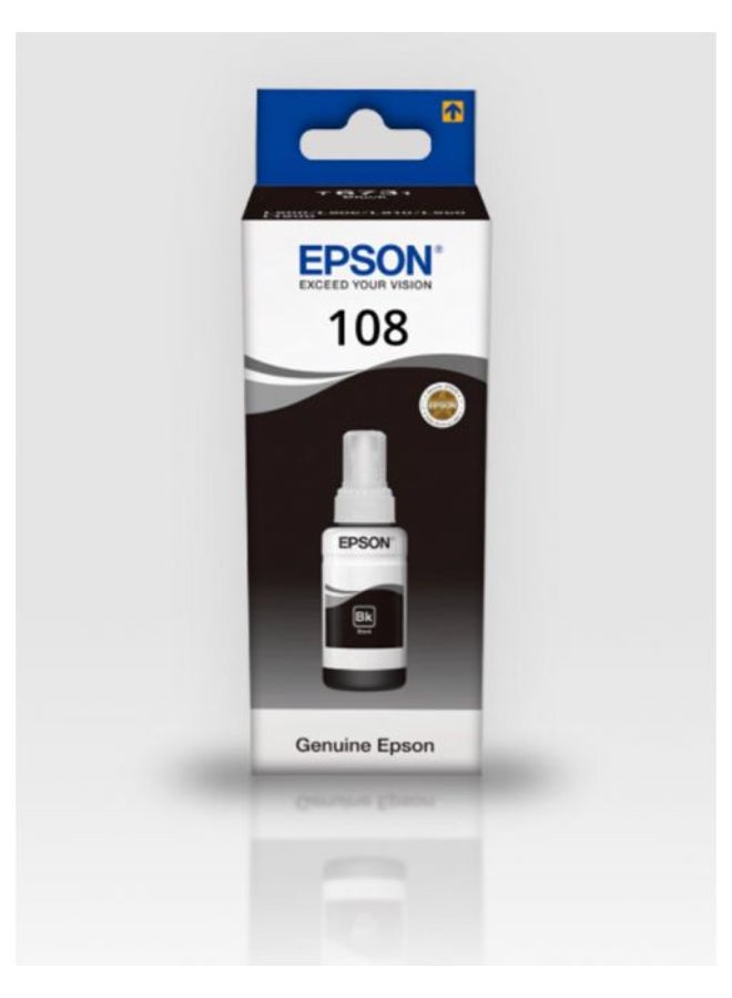 Compare 108 EcoTank Black Ink Bottle 70ml Black at KSA Price