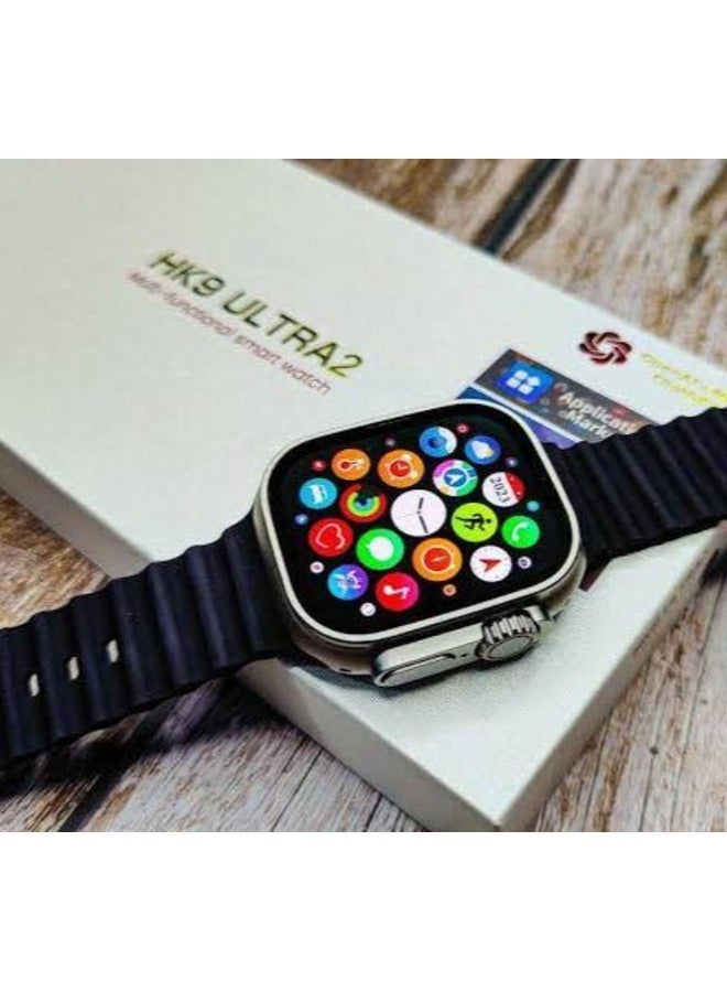 Compare 9 Ultra 2 Smart Watch – Advanced AMOLED Screen, LongLasting Battery, Health Monitoring & Bluetooth Calling at KSA Price