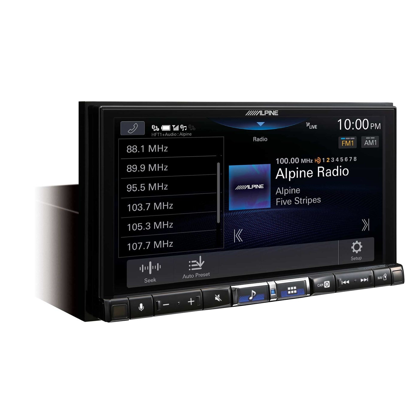 Compare Alpine ILX507 7 Digital Multimedia Receiver Does Not Play Discs with Apple CarPlay Android Auto at KSA Price