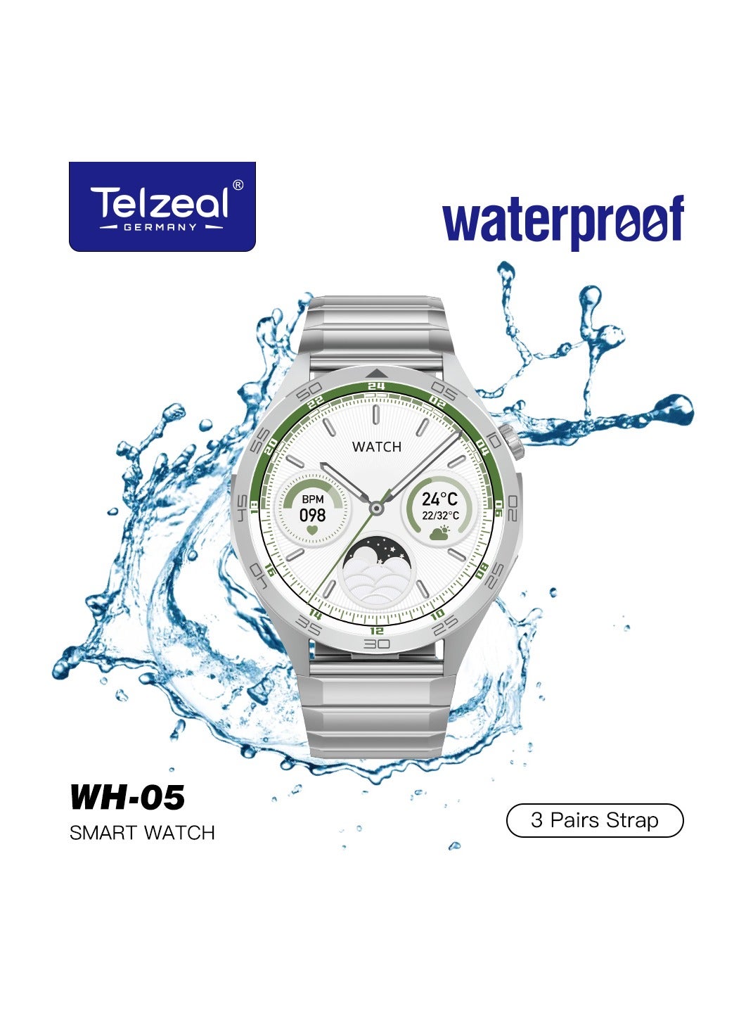 Compare Telzeal WH05 Smart Watch at KSA Price