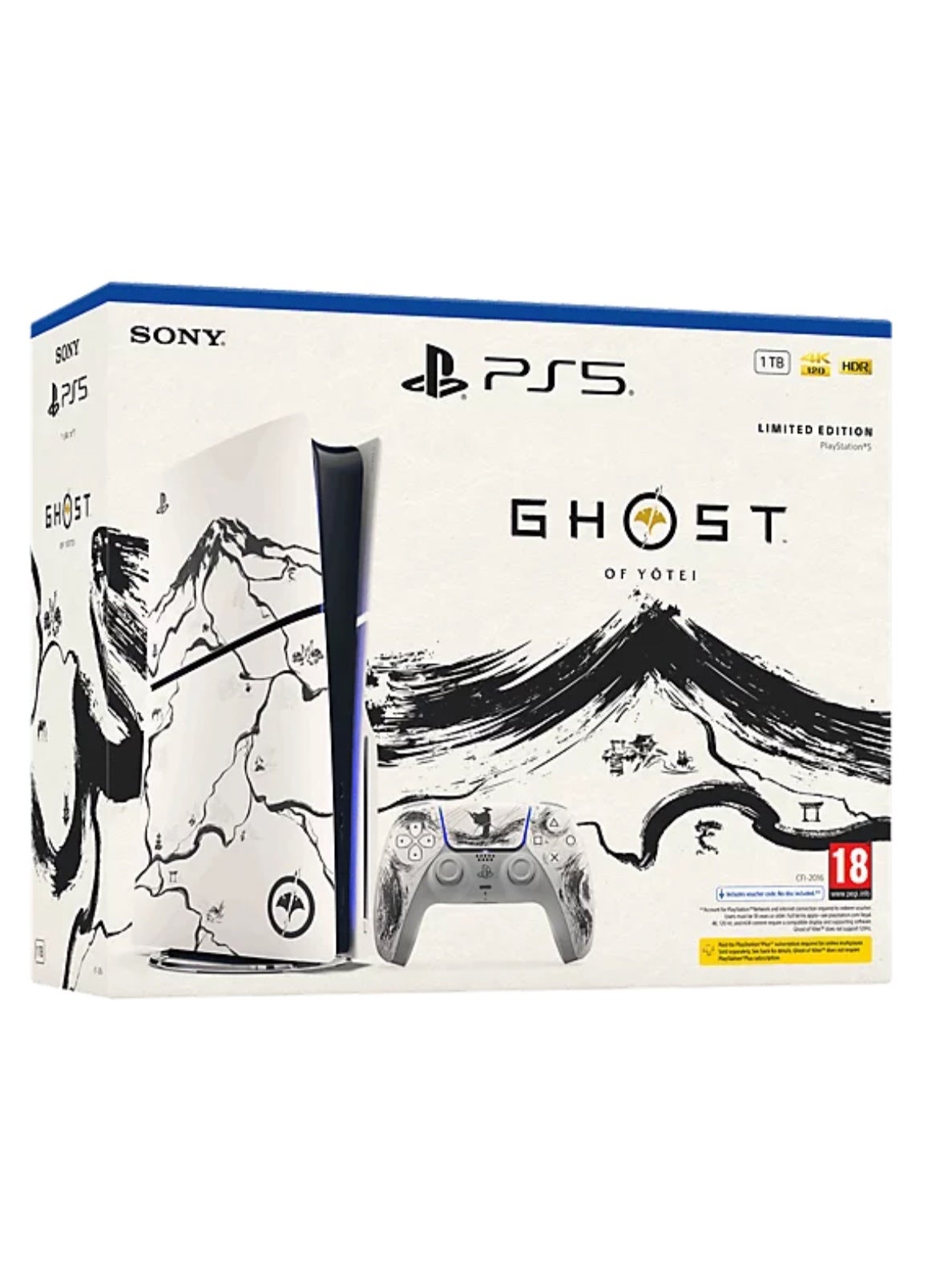 Compare PLAYSTATION 5 SLIM 1TB GHOST OF YOTEI BLACK EDITION at KSA Price