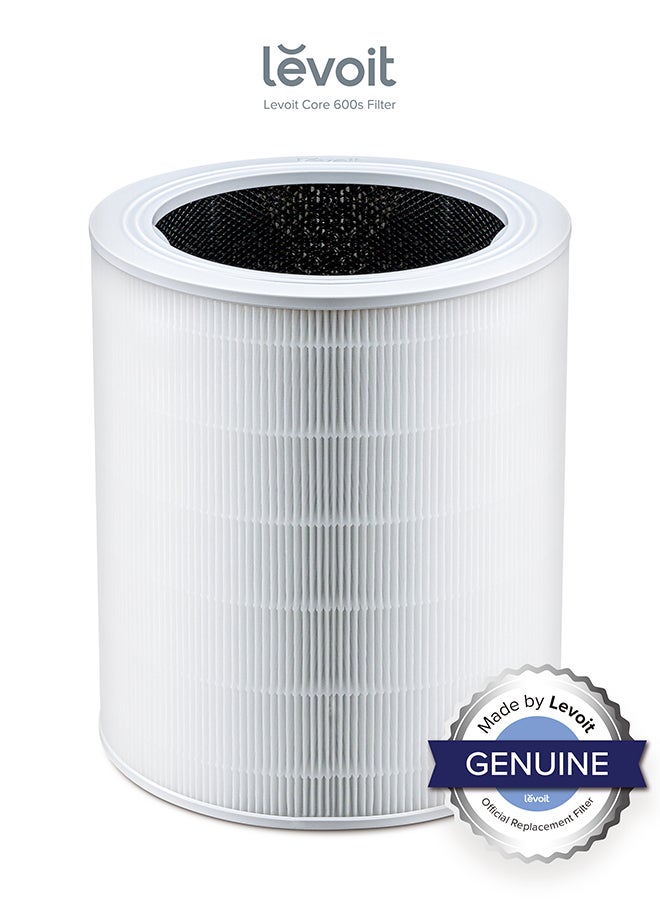 Core 600S H13 True HEPA Replacement Filter Captures…