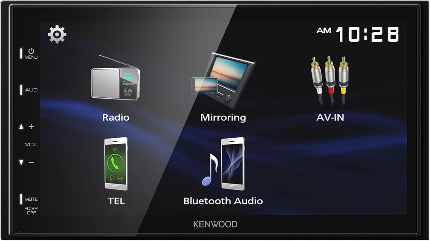 Compare Kenwood DMX129BT Multimedia Receiver with Bluetooth at KSA Price