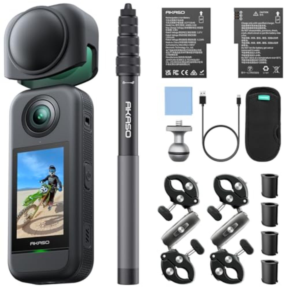 360 Weatherproof 360 Action Camera - 5.7K…
