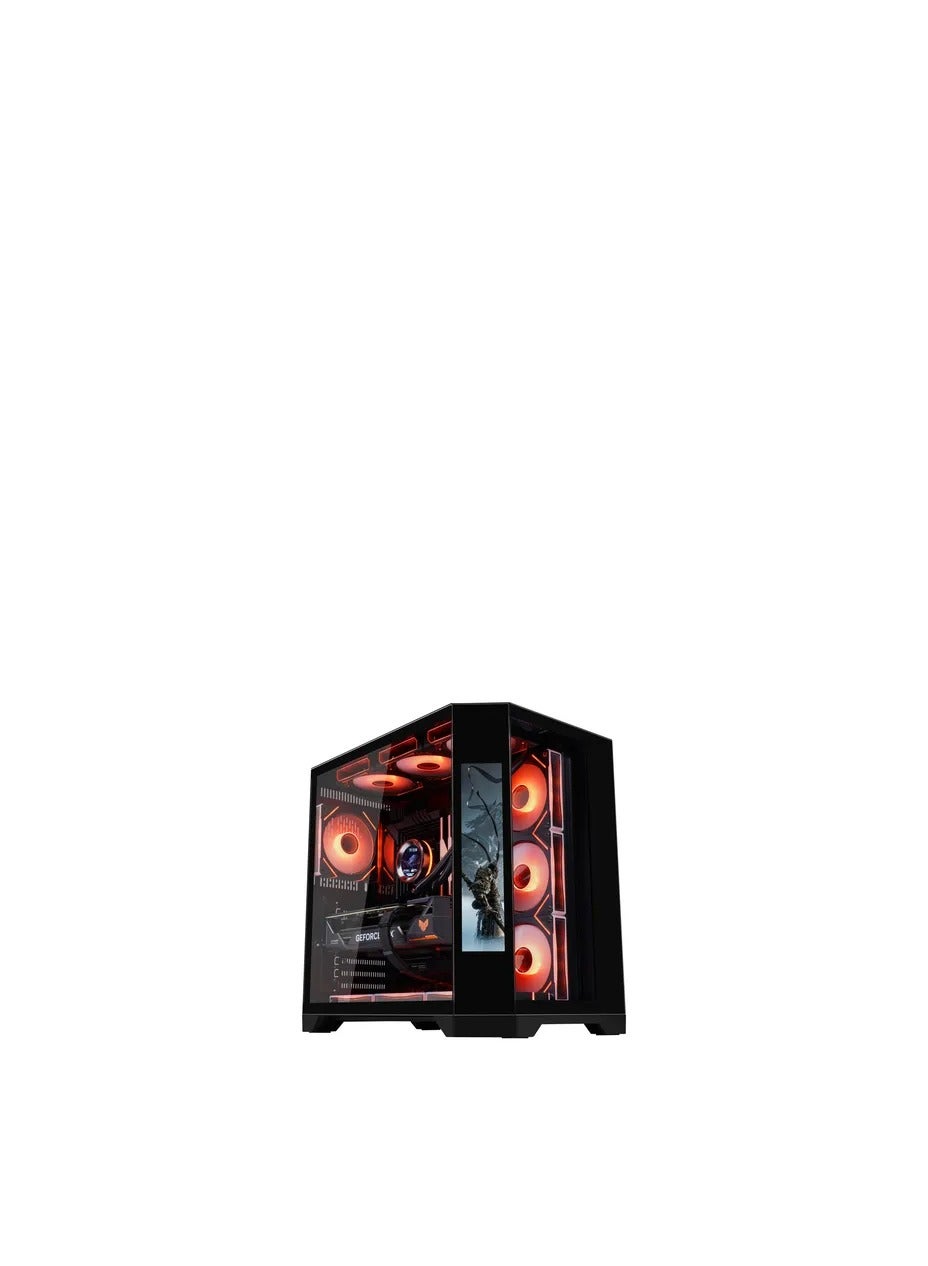WJCOOLMAN Y60 PRO 7UNI FAN LCD BLACK