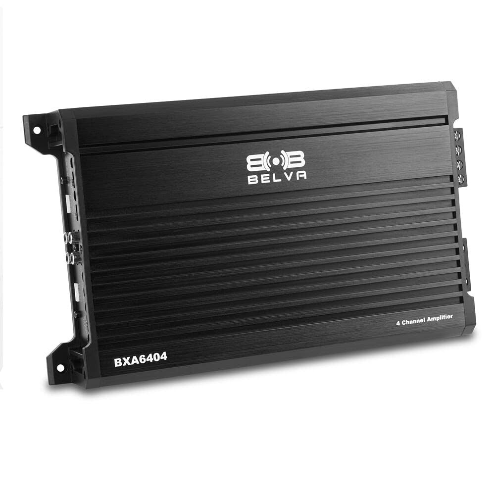 Compare Belva BXA6404 640W Peak BXSeries 2Ohm Stable ClassAB 4Channel Car Audio MOSFET Amplifier at KSA Price