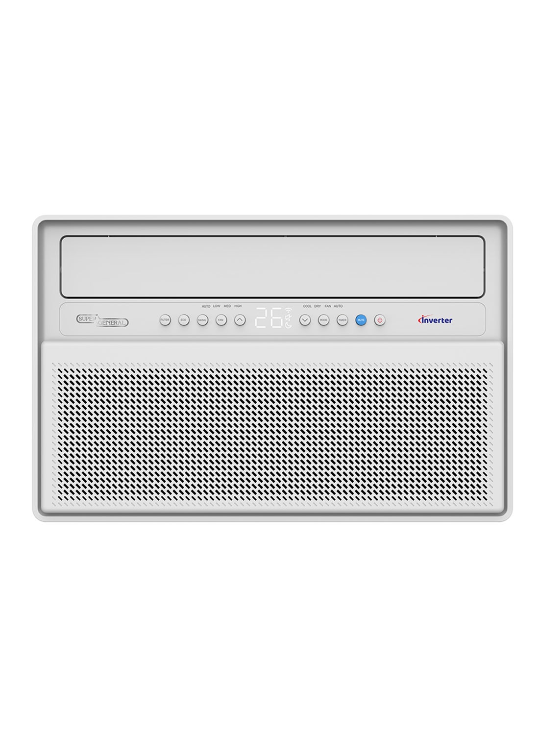 Compare 2 Ton Window AC, Inverter Compressor, 17000Btuh, R410a Gas SGA24i White at KSA Price