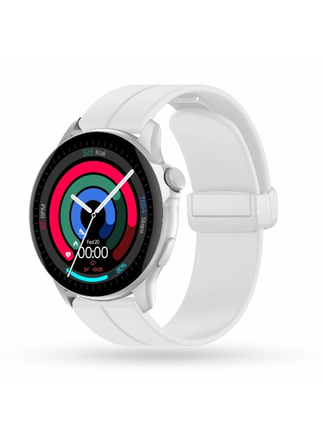 G-Tab GTR4 Smart Watch with Magnetic Strap, 1.39-Inch…
