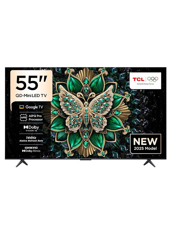 Television 55 Inch Smart TV 4K QD-Mini LED…