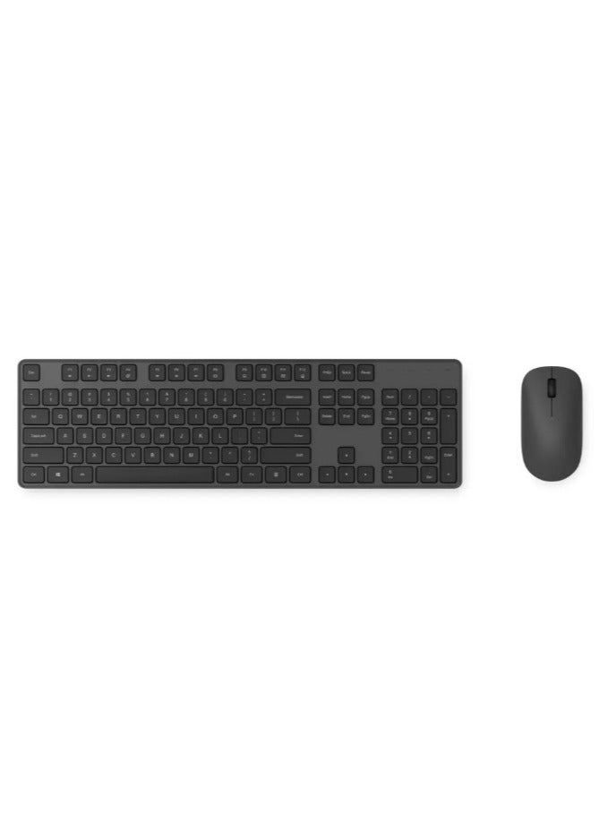 Compare Wireless Keyboard and Mouse Combo Black at KSA Price